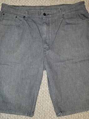 Levi's 569s Size 40 Gray Denim Shorts